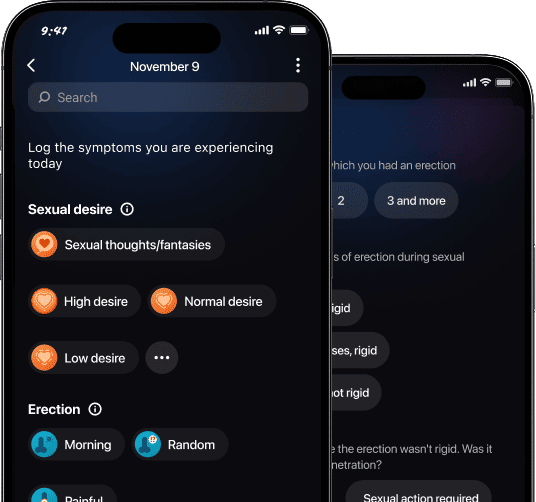 Sexual activity tracker