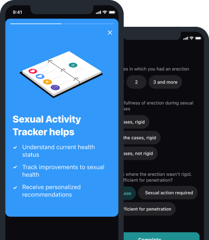Tracker für sexuelle Aktivitäten